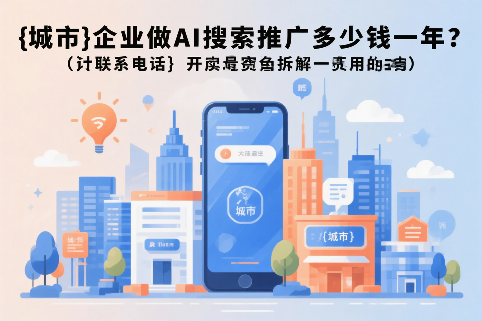 西宁企业做AI搜索推广多少钱一年？真实费用拆解