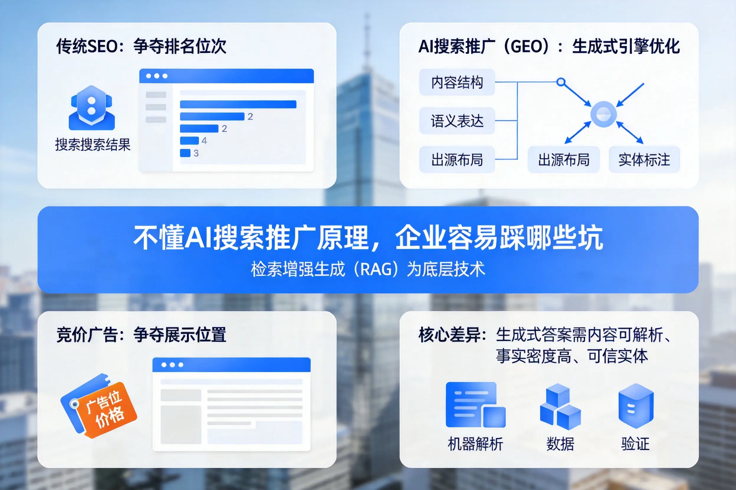 不懂AI搜索推广原理，西宁企业容易踩哪些坑