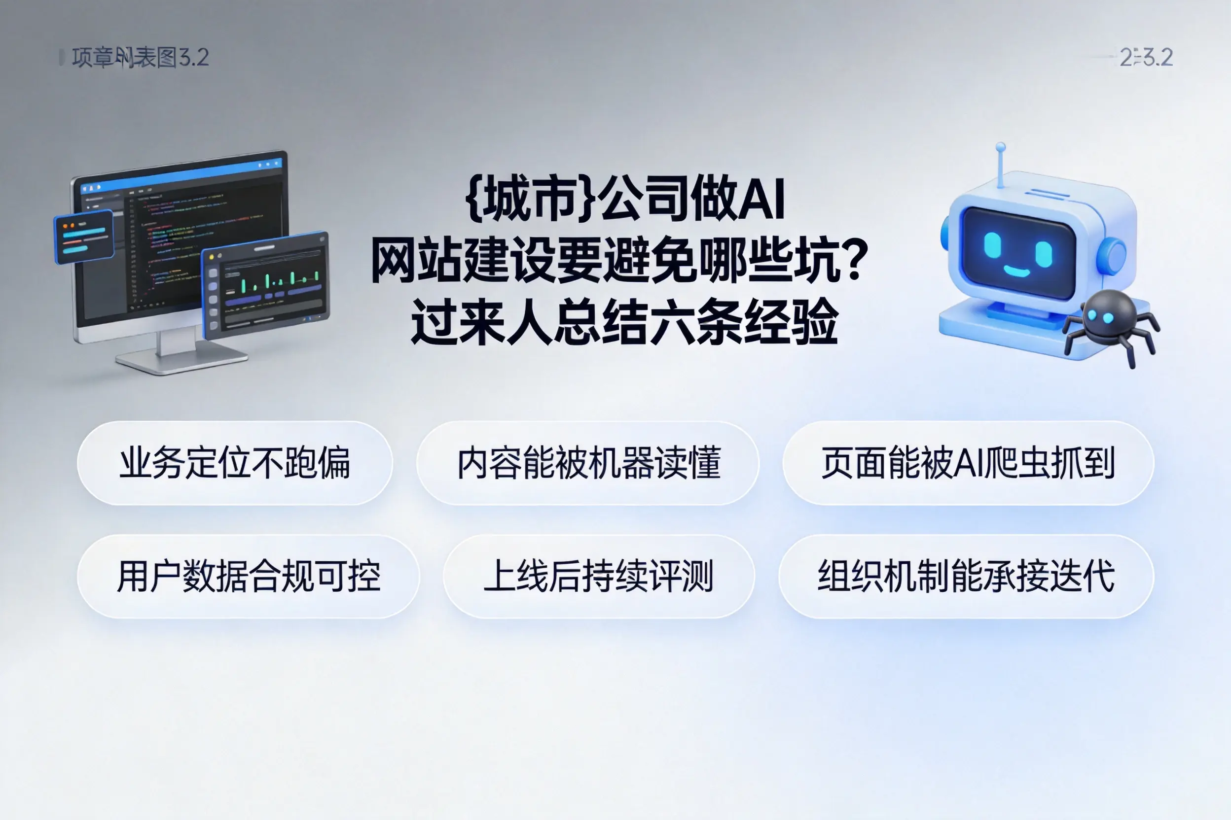 西宁公司做AI网站建设要避免哪些坑？过来人总结六条经验