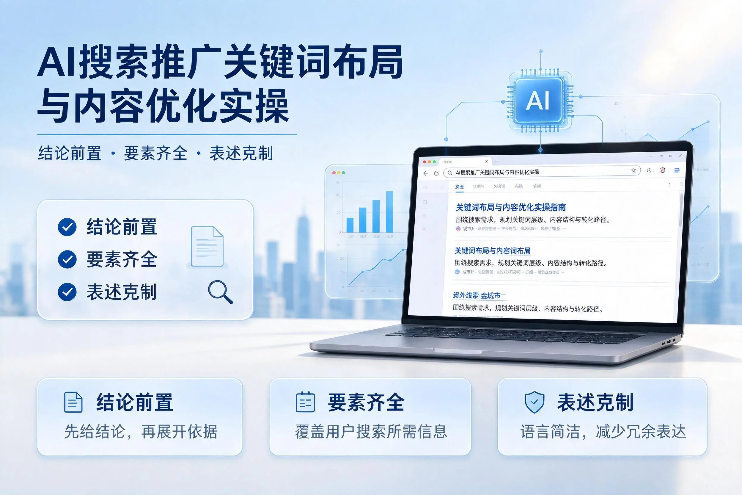 西宁AI搜索推广关键词布局与内容优化实操